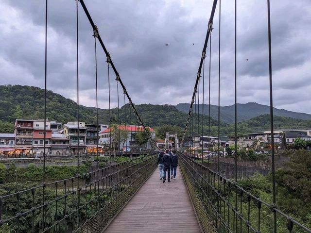 充滿古色香的靜安吊橋📸十分必去