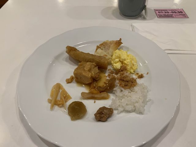 台湾　台湾観光　コートヤード台北の朝食に大満足！