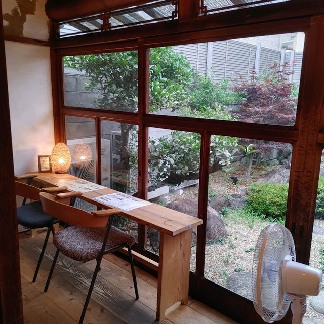 茨木市町家cafe omo cafe+c 夏季限定かき氷