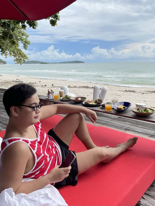 มื้อเช้าสุดประทับใจที่The Library Samui