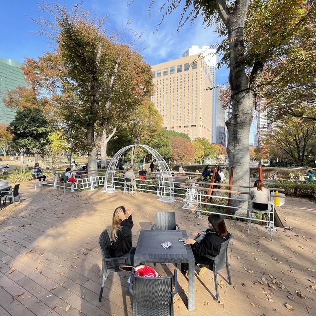 Huge park in Shinjuku 