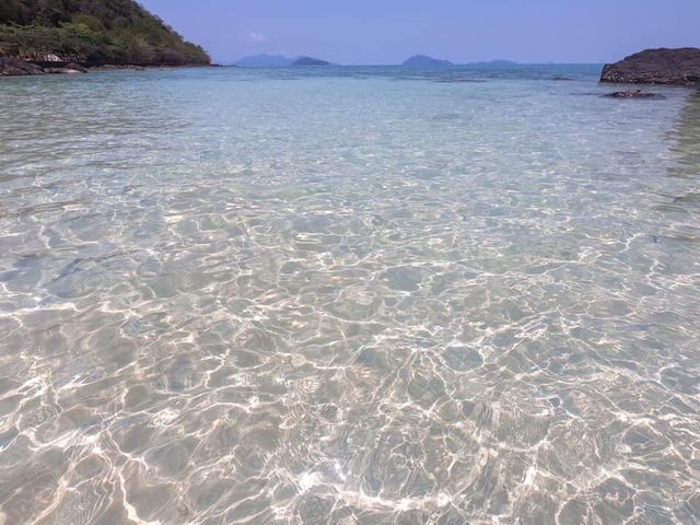 เกาะขาม จ.ตราด ทะเลสวย น้ำใสมากกก