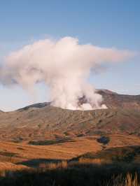 日本九州 | 草千里 廣闊大草原🐎 看阿蘇火山🌋