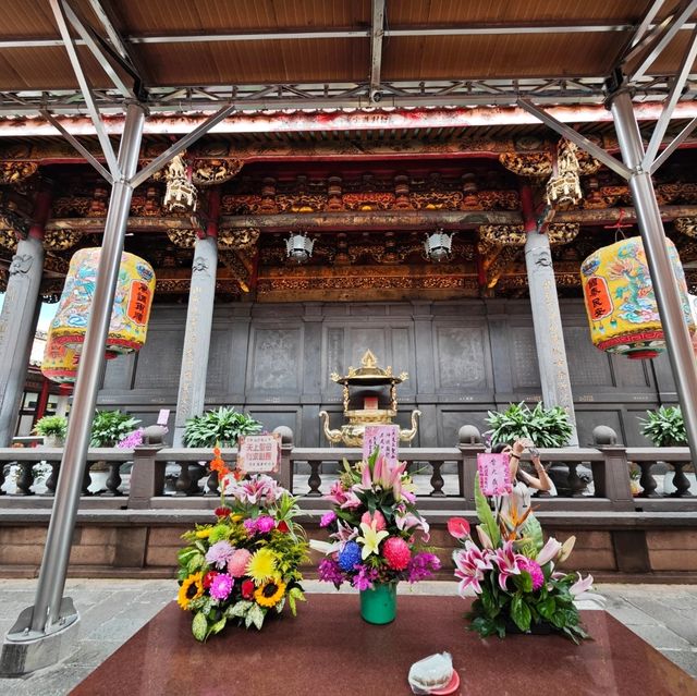 Famous Old Temple in Taiwan