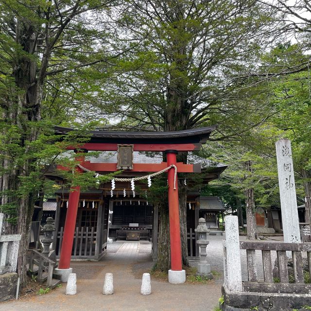 【山梨県】忍野八海のそばにある浅間神社へ