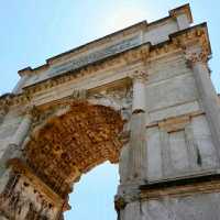 @ THE ROMAN FORUM IN ROME!