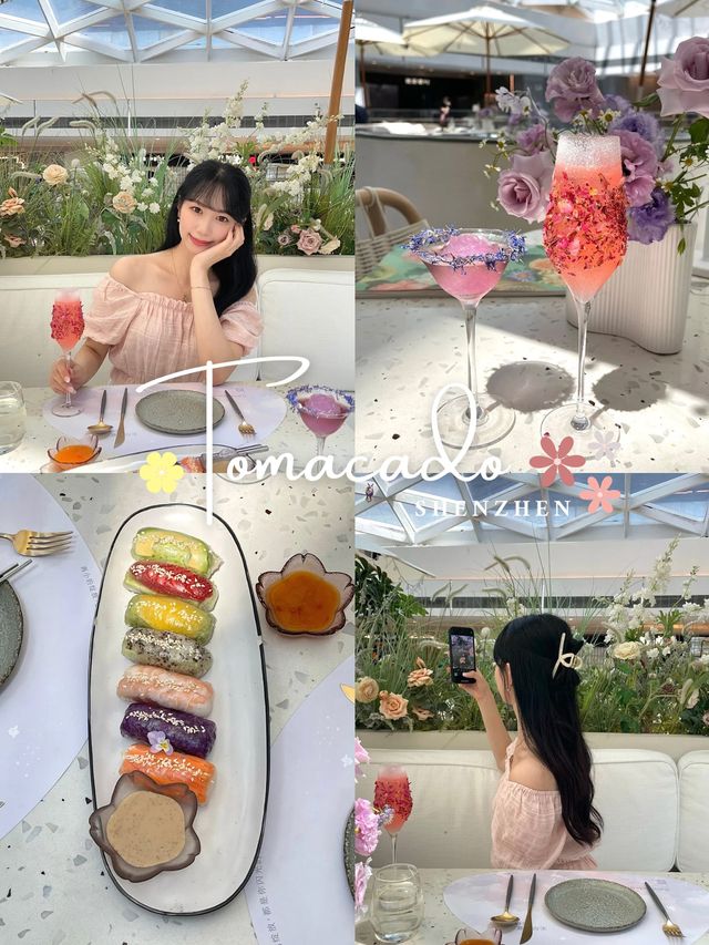 深圳絕美打卡花花餐廳-Tomacado花廚