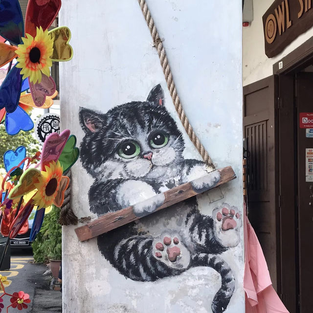 彩繪街頭！探索檳城壁畫藝術街🎨🌆🌈