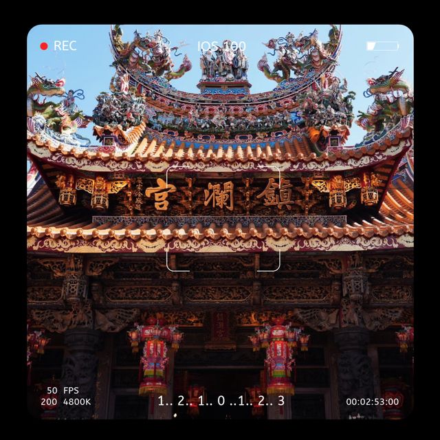 神聖的寺廟之旅！大甲鎮瀾宮🏯🎎🙏