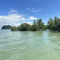 สะพานไม้ไผ่ อ่าวท่าเลน ความสวยสงบ