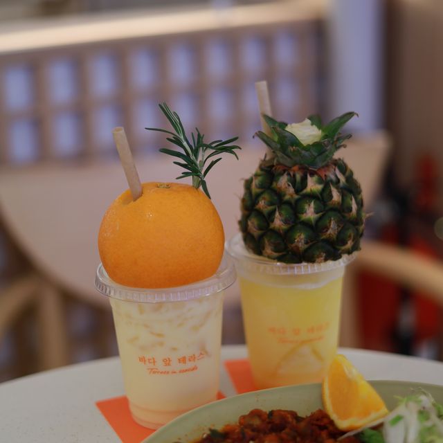 沙田新cafe terrace in seaside 