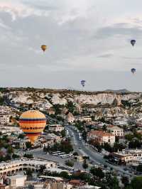 Incredible sunrise in Cappadocia