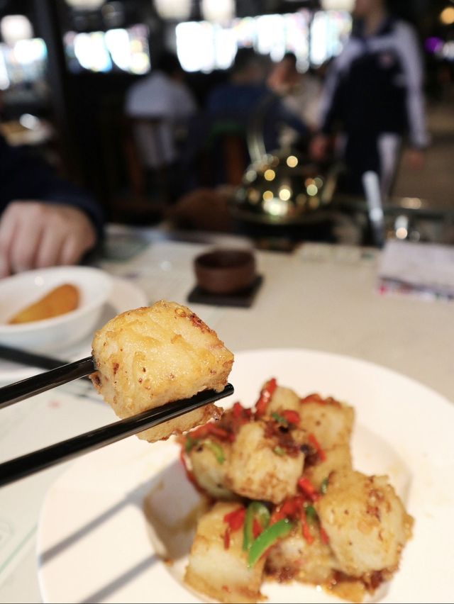 【深圳古色古香茶樓吃精美點心】