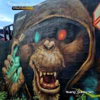 Street Art บนกำแพง - เชียงใหม่