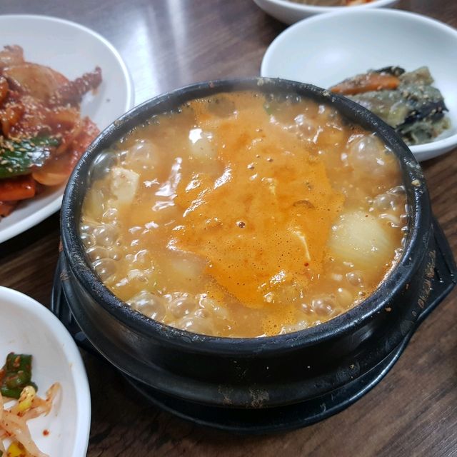 두근두근여름휴가 사당의 오래된 청국장 낙지볶음 맛집 보성식당