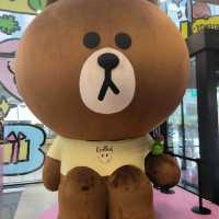 終於！明洞的 Line Friends 來了