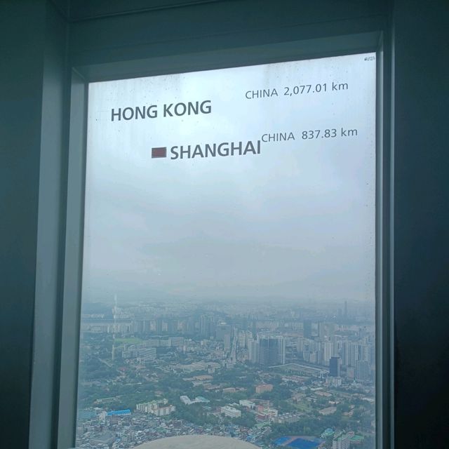 高處看韓國 N Seoul Tower