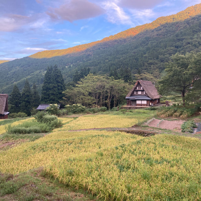 越前五箇山　【相倉合掌造り集落】