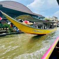 Great Experience Floating Market in Bangkok