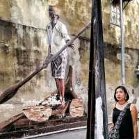 ตามหาศิลปะบนกำแพง​ ที่ปีนัง