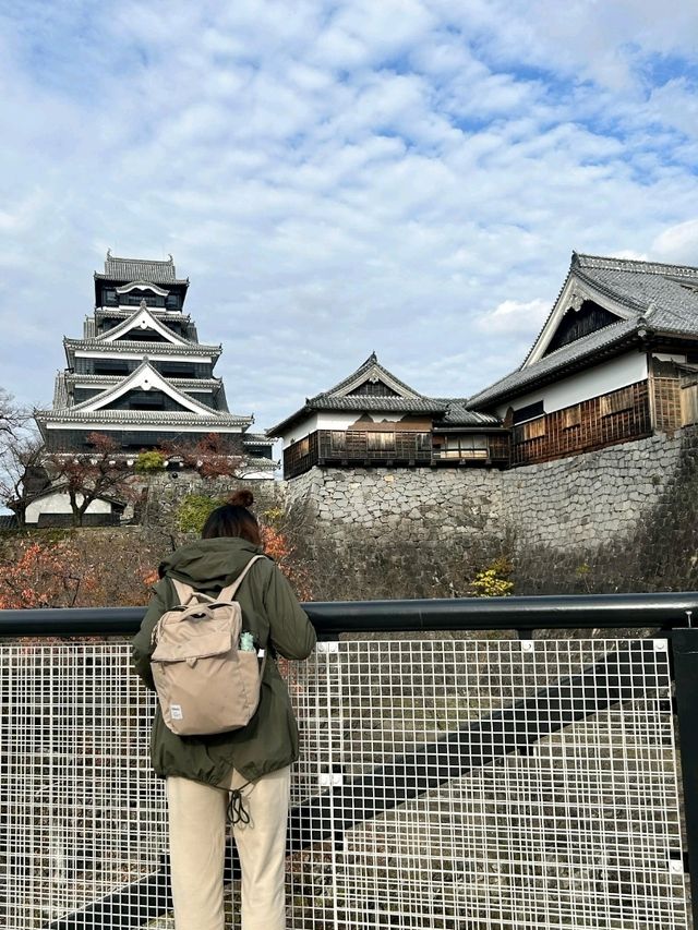 🇯🇵北九州之旅•添上金衣的熊本城🏯✨️