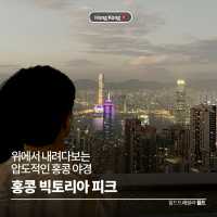 위에서 내려다보는 압도적인 홍콩 야경 🚞 빅토리아 피크