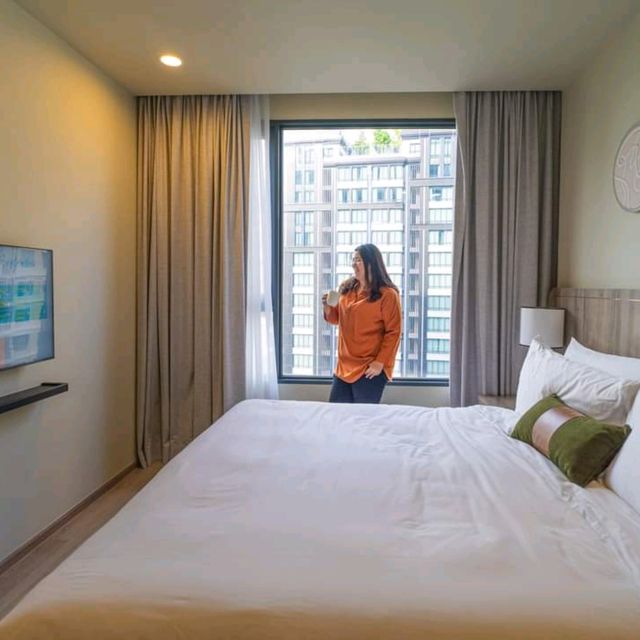 โรงแรมหรูใจกลางเมือง ห้องพักดีนอนสบาย ใกล้BTS