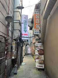 【韓国旅行】 人気の観光地"明洞"でイカ料理が食べれる評価の高い老舗店🦑