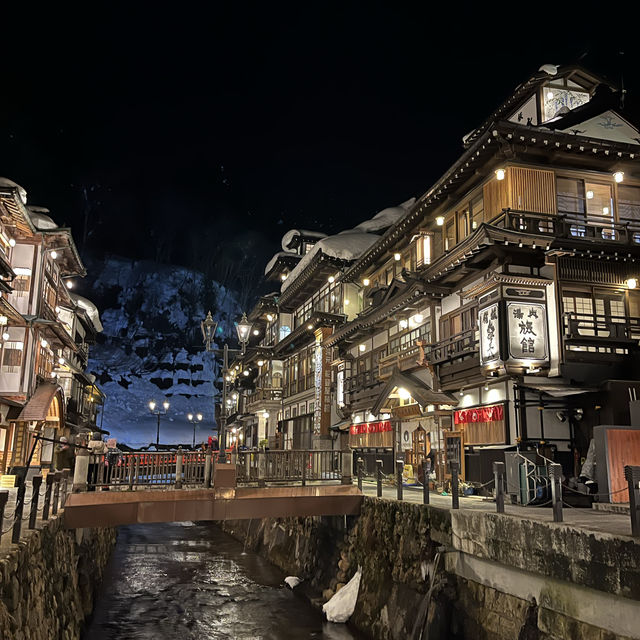 【千と千尋の神隠し】真冬の銀山温泉♨️