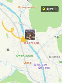 静岡　河津町の河津桜　『MAP付き　』