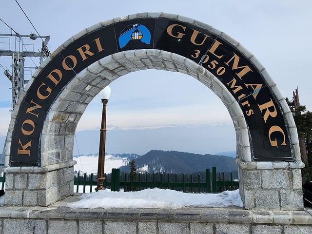 Winter wonderland at Gulmarg India 