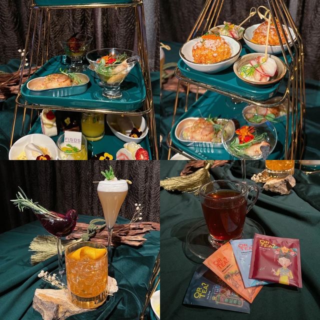 「夢境森林」下午茶：享受精美鹹甜點，體驗微醺雞尾酒工作坊