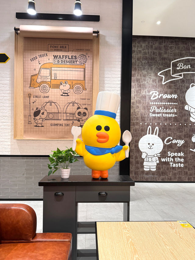 澳門限定LINE FRIENDS主題餐廳「BROWN & FRIENDS CAFE & BISTRO」