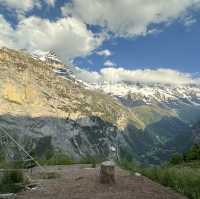 Picturesque mountain village, Mürren