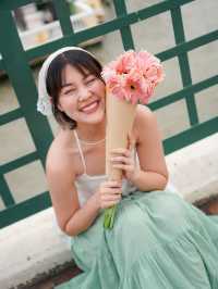 ถ่ายรูปเล่นสะพานพุทธ