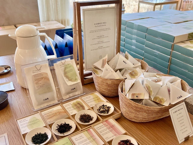 OSULLOC TEA HOUSE 北村で過ごす和やかな時間