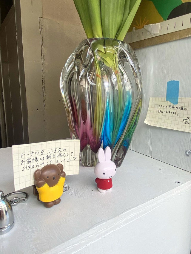 【福岡カフェ】揚げたての熱々ふわふわドーナツが食べられる
