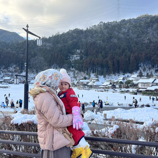 Snow Lantern Festival in Kyoto