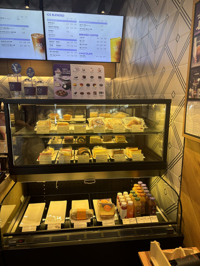 쾌적하고 넓은 바닐라라떼 맛집,커피빈 광주 문화전당역점