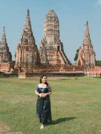 แต่งชุดไทย เที่ยววัดไชยวัฒนาราม อยุธยา