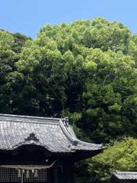 【福岡神社】川のすぐ側にあるせせらぎの聞こえる神社