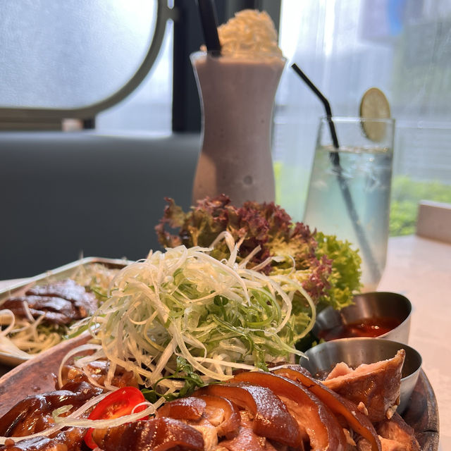 「韓國餐廳午餐，味道剛剛好！」
