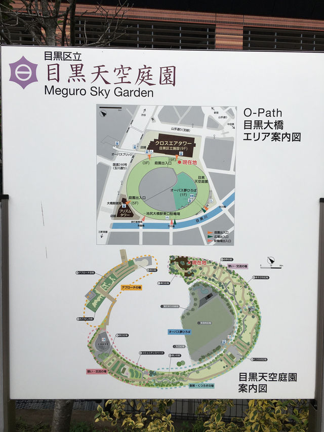 目黑天空庭園：東京市中心的綠意與寧靜