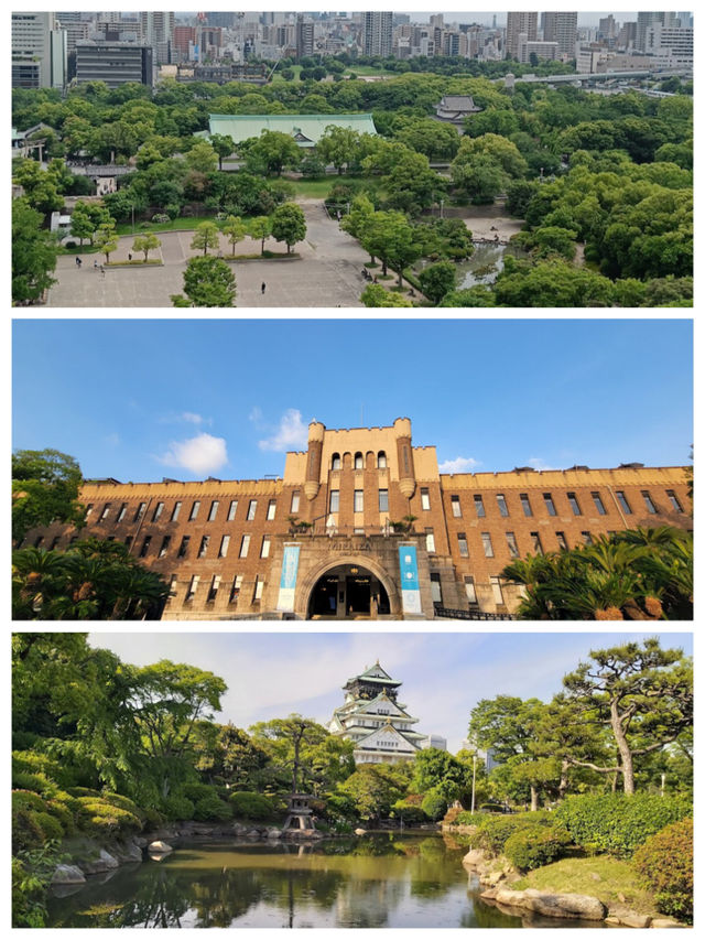 🇯🇵大阪城：歷史名勝，展示戰國時代文物