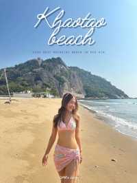 หาดเขาเต่า ทะเลส่วนตัวในวันหยุด ฟีลกู้ดมาก 🌊