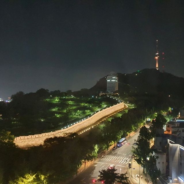 이젠 추억에만 잠긴, 다시 보지 못하는 서울 힐튼호텔의 야경 🙏