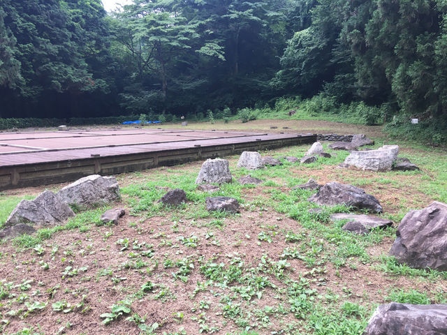 歷史的沉思：八王子城御主殿跡的壯麗遺跡