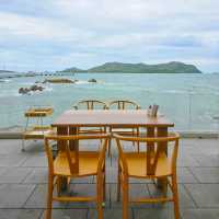 คาเฟ่และร้านอาหารบรรยากาศดีริมทะเลแสมสาร ~ สัตหีบ