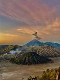 Catching the Sunrise at Mt Bromo
