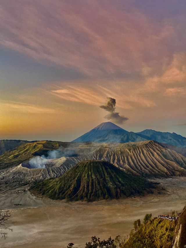 Catching the Sunrise at Mt Bromo